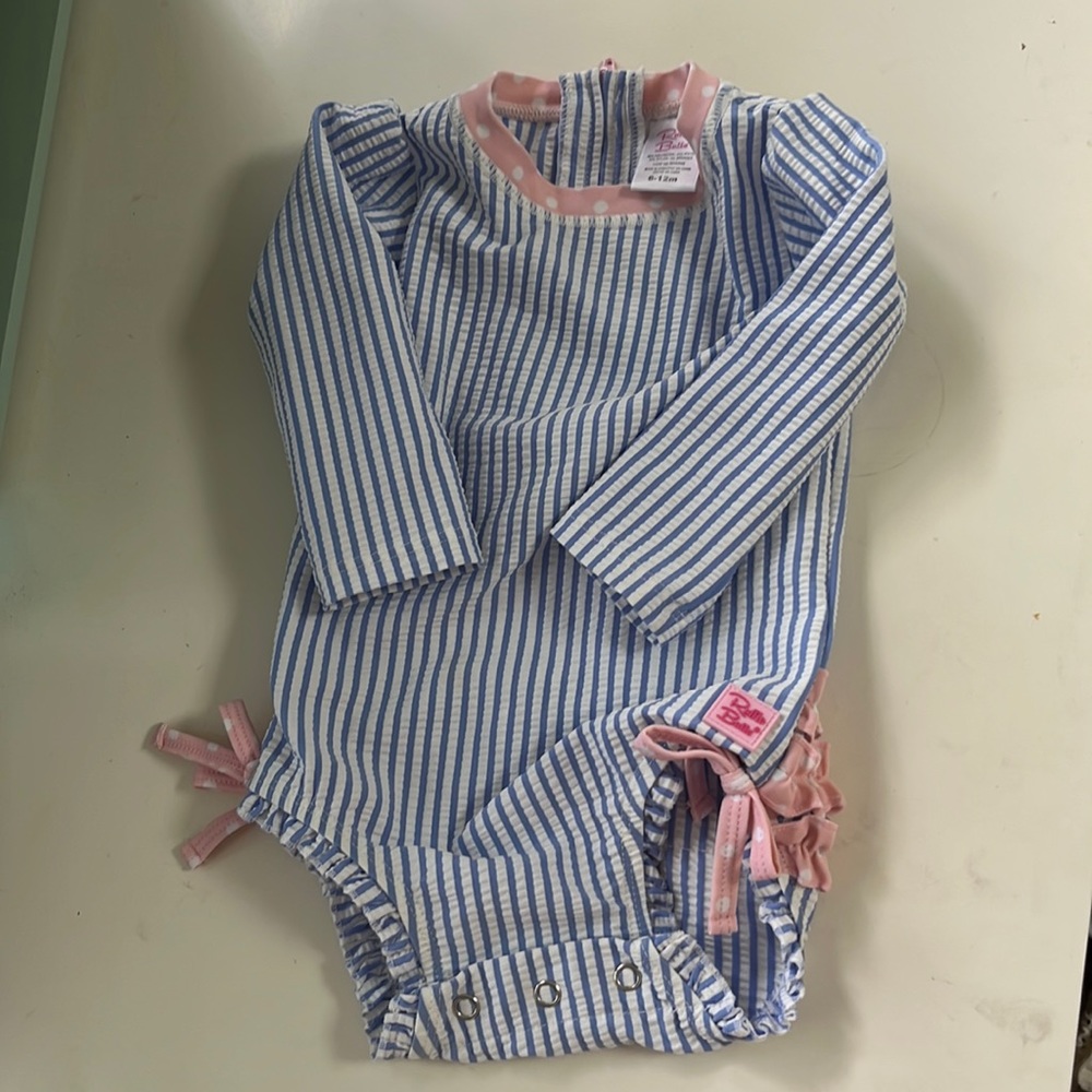 Ruffle butts 6-12 months swim